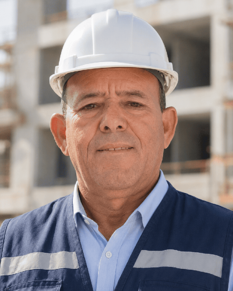 Mestre Givaldo (Givaldo Sebastião), empreiteiro com 40 anos de experiência